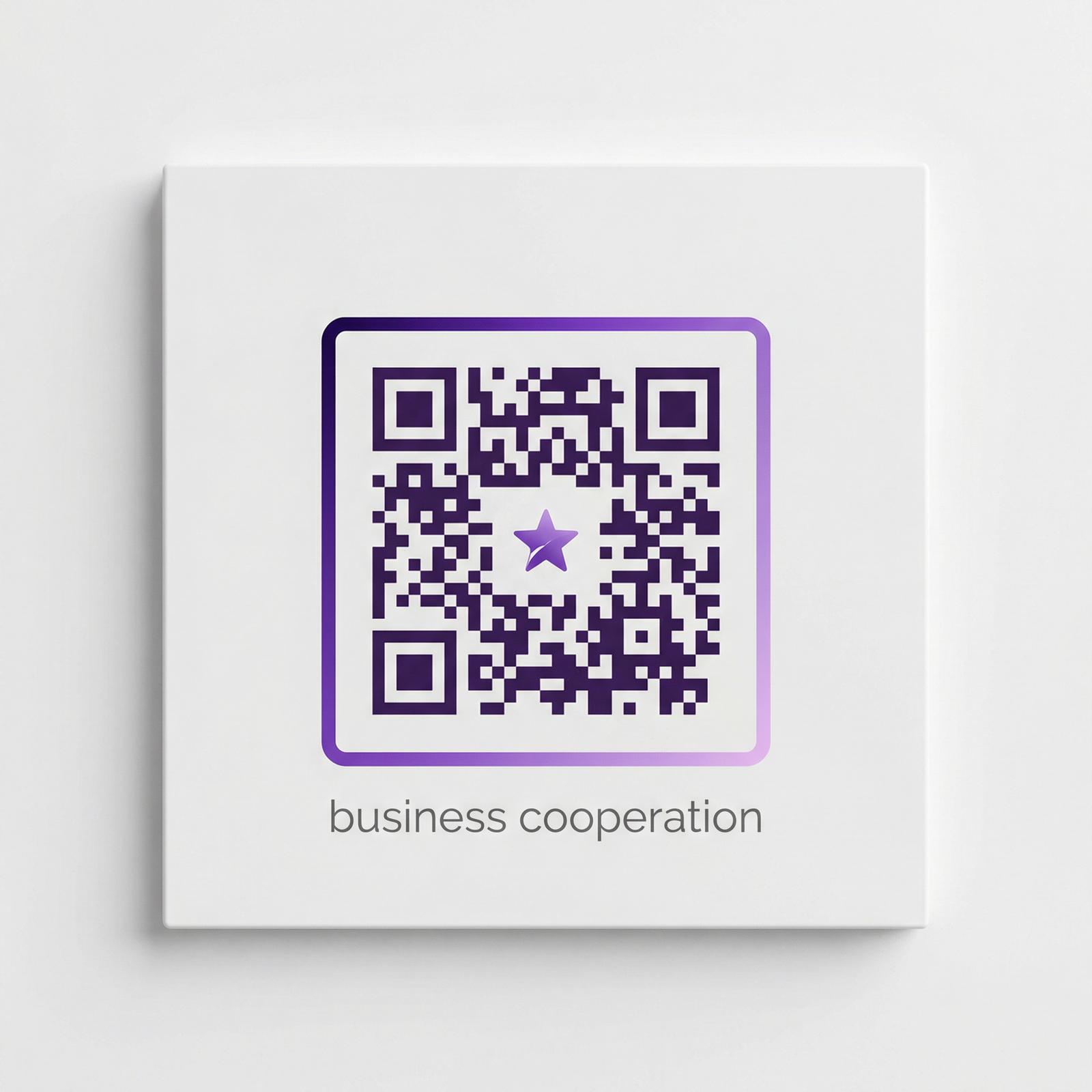 校花传媒商务二维码